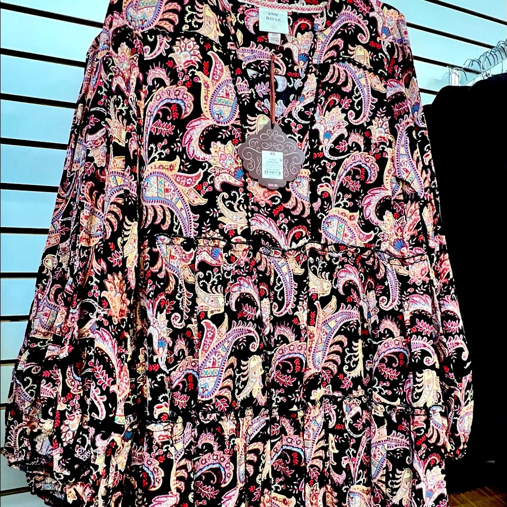 Knox rose paisley dress bnwt